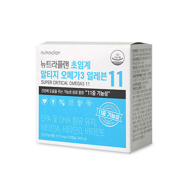 휴럼 초임계 알티지 오메가3 rtg 비타민D 60캡슐